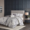 King/Cal King 6 Piece Printed Duvet Cover Set