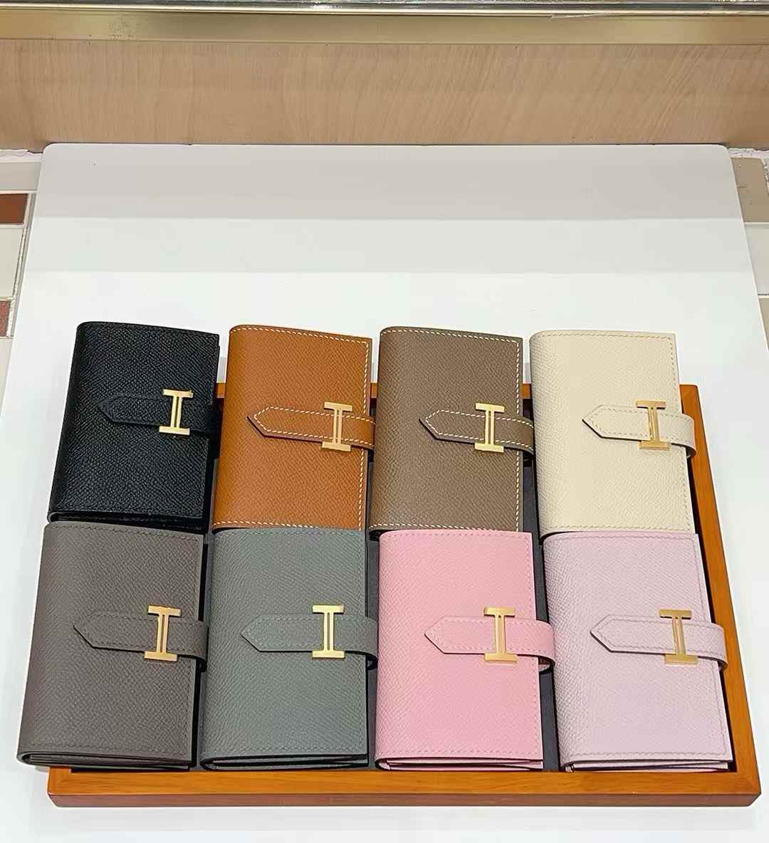 Luxury handcrafted.Cute Wallet, .card holder.,leather purse ,made of genuine leather 钱包卡包皮夹