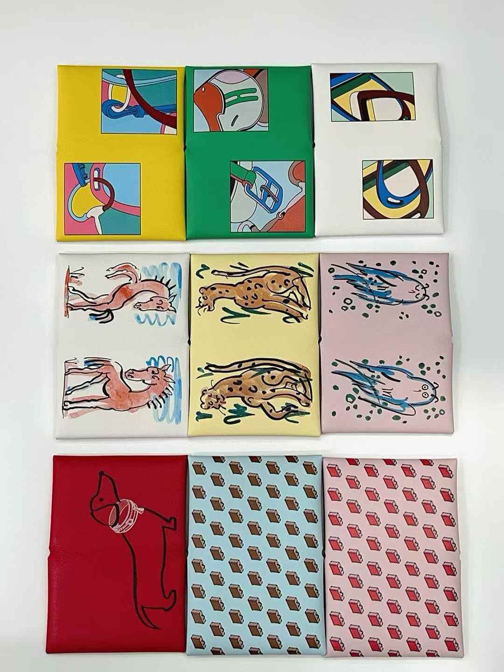 Luxury handcrafted.Cute Wallet, card holder, leather purse ，made of genuine leather 钱包卡包皮夹