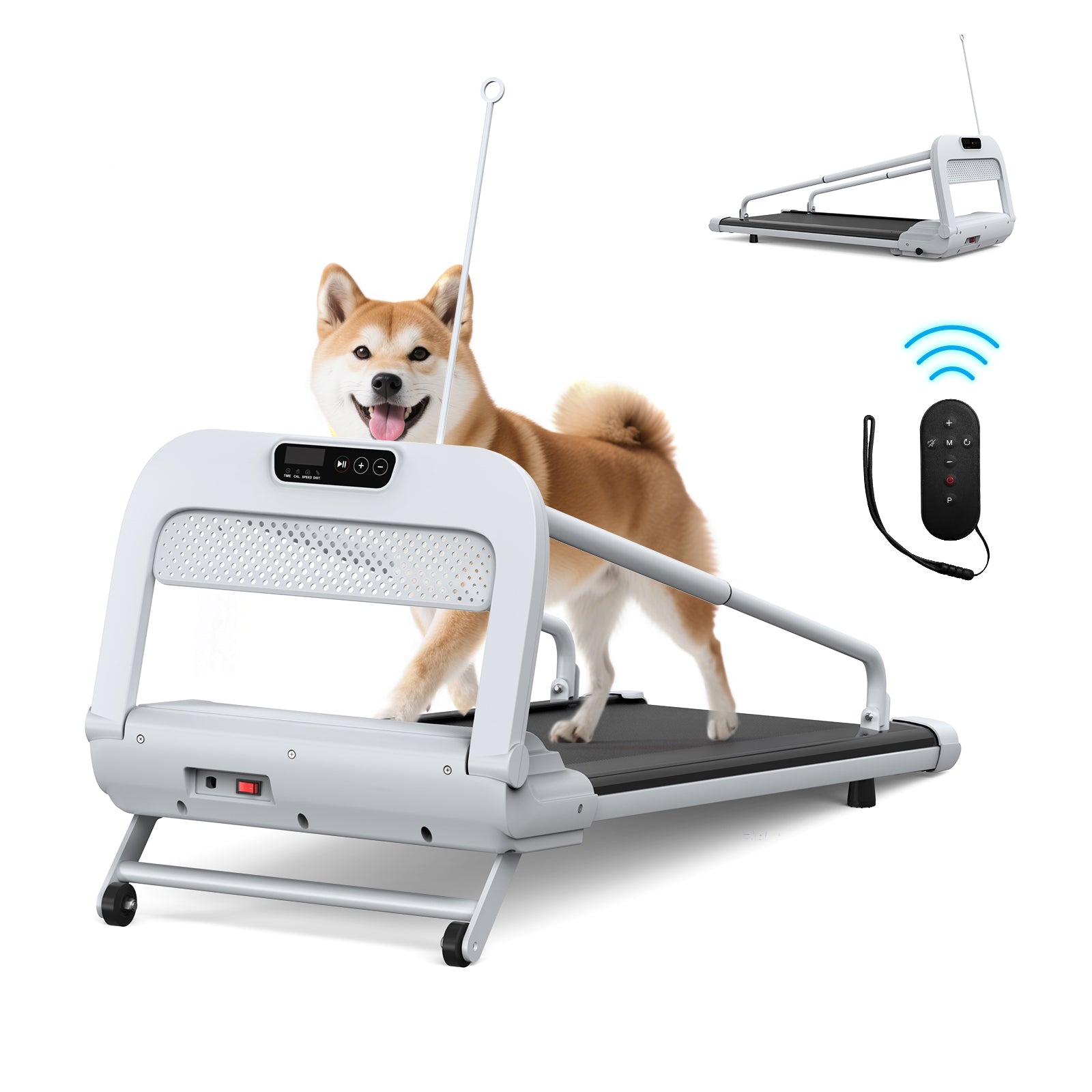 2025 New Quiet Smart Pet Treadmill, Adjustable Speed, Perfect for Small/Medium Dogs