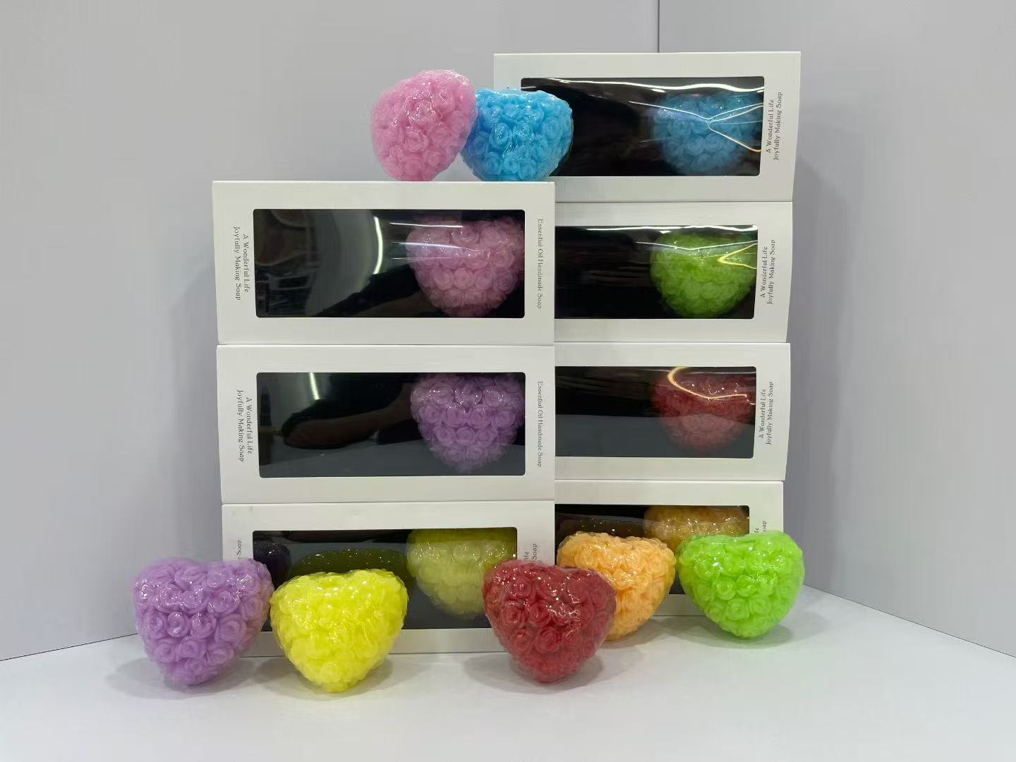 Handmade soap, bath bombs