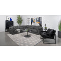 Tomasina Black 5-Piece Modular Sectional Sofa