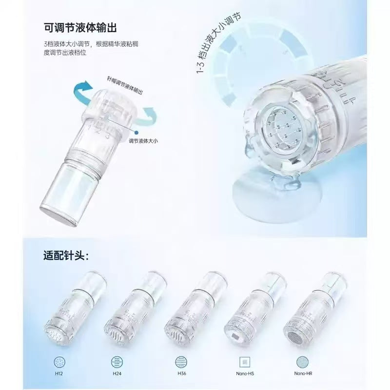 New H5 Nano-Microneedle Infusion Device, for beauty and skincare.
