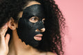 Salmon mask one box containing five sheets