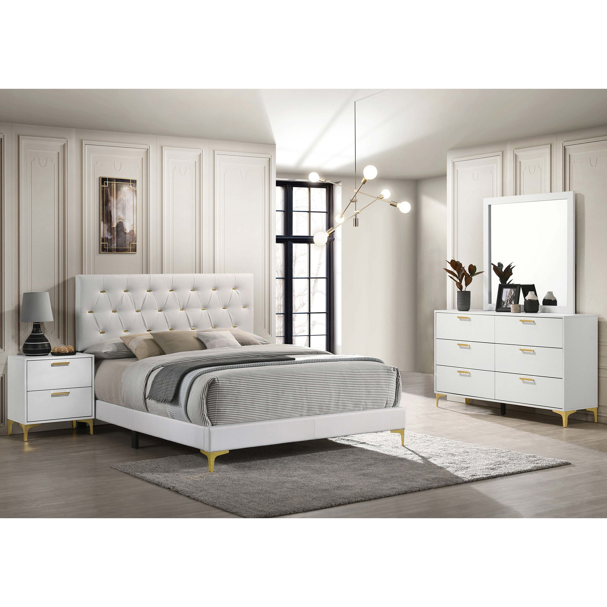 James White 4-piece Queen Bedroom Set