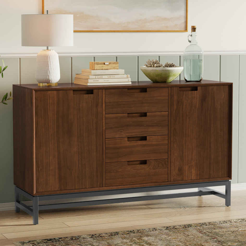 Banting Mid Century Sideboard with Centre Drawers