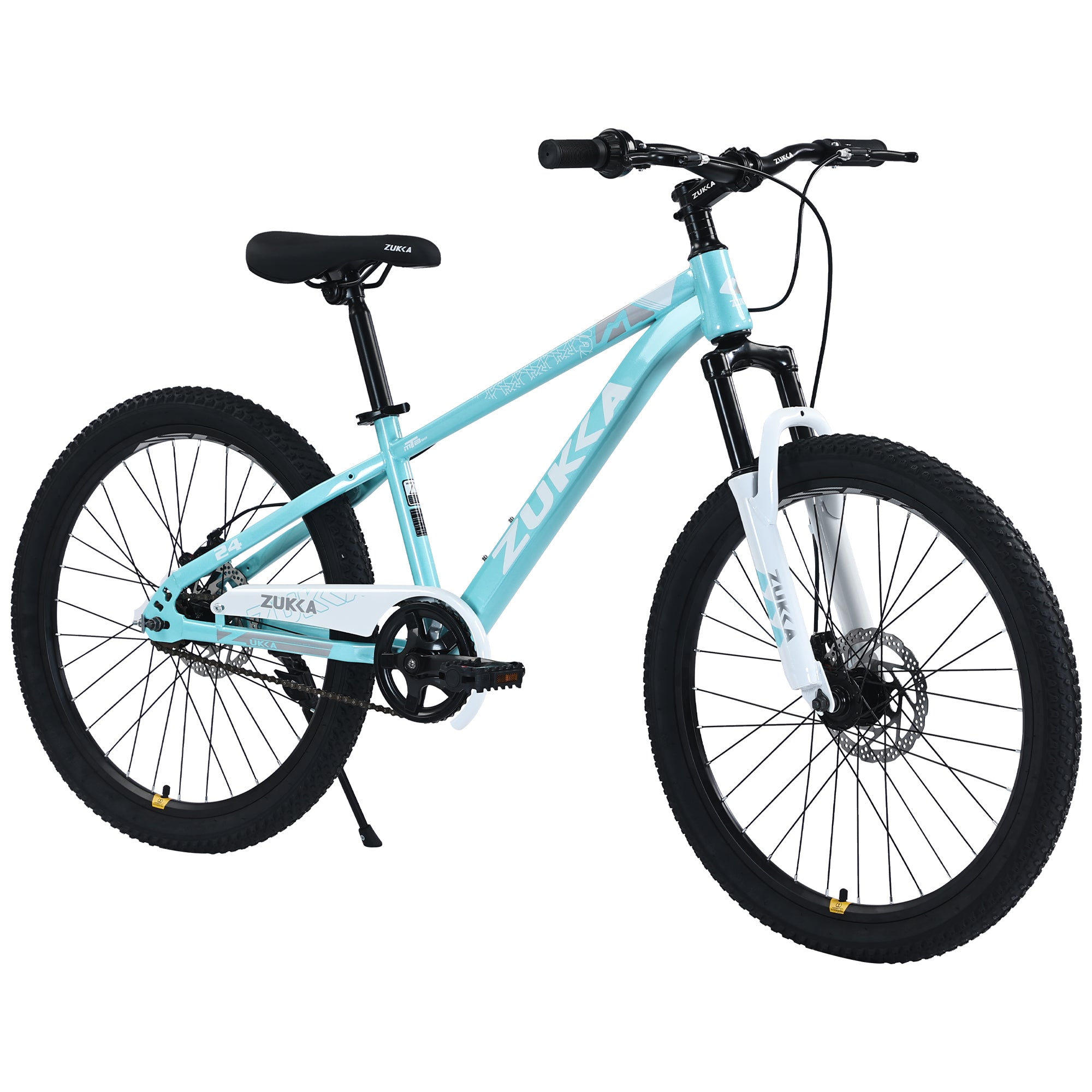 ZUKKA Mountain Bike,24 Inch MTB for Boys and Girls Age 9-12 Years,Multiple Colors