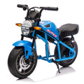 24V300W Kids Ride On XL Electric Toy Muscle Motorcycle,High-Speed Hub Motor,14in Widen EVA Wheels,Twist Grip Throttle,Speed up to 11.18MPH,Dual Suspension,Music&Light,Long Life Battery For Kids 6+