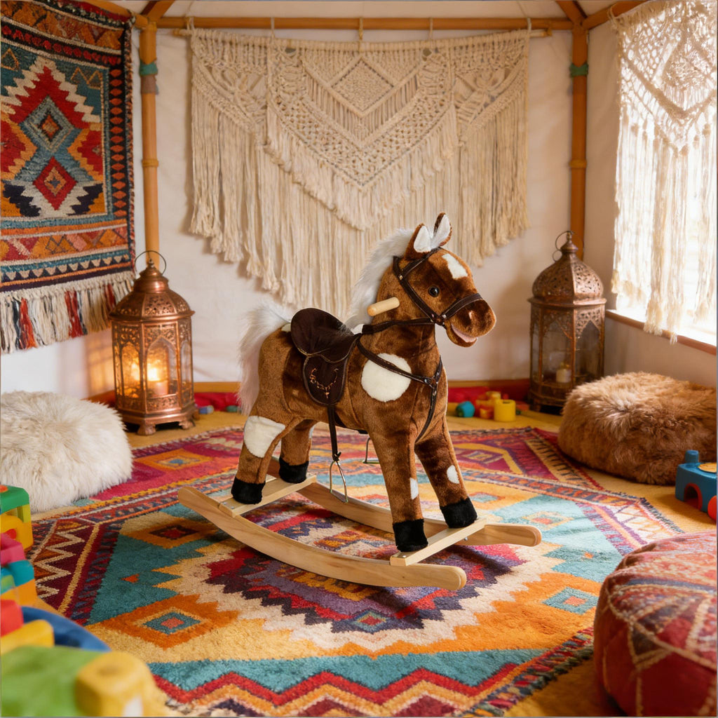 Rocking Horse,Kids Plush Rocking Horse
