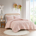 King/Cal King Clip Jacquard Comforter Set