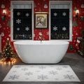 63' Acrylic Freestanding Bathtub, Oval Deep Soaking Bathtub with Center Pop-up Drain & Integrated Overflow, Contemporary Stand Alone Bath Tub for Bathroom Spa or Home Upgrade, Glossy White GF-26A09-63
