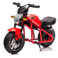 24V300W Kids Ride On XL Electric Toy Muscle Motorcycle,High-Speed Hub Motor,14in Widen EVA Wheels,Twist Grip Throttle, Speed up to 11.18MPH,Dual Suspension,Music&Light, Long Life Battery For Kids 6+