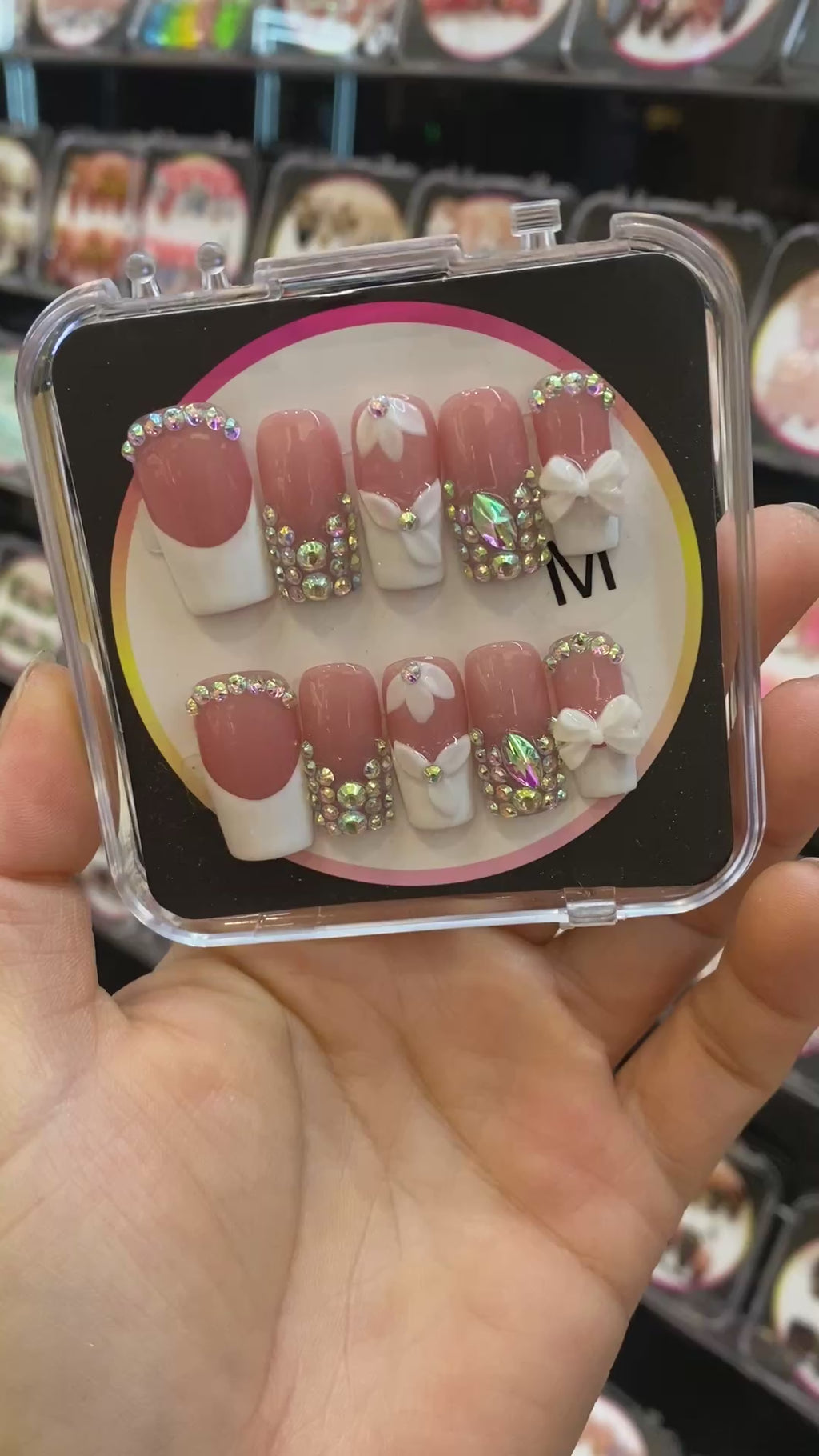 press-on nails $35     022