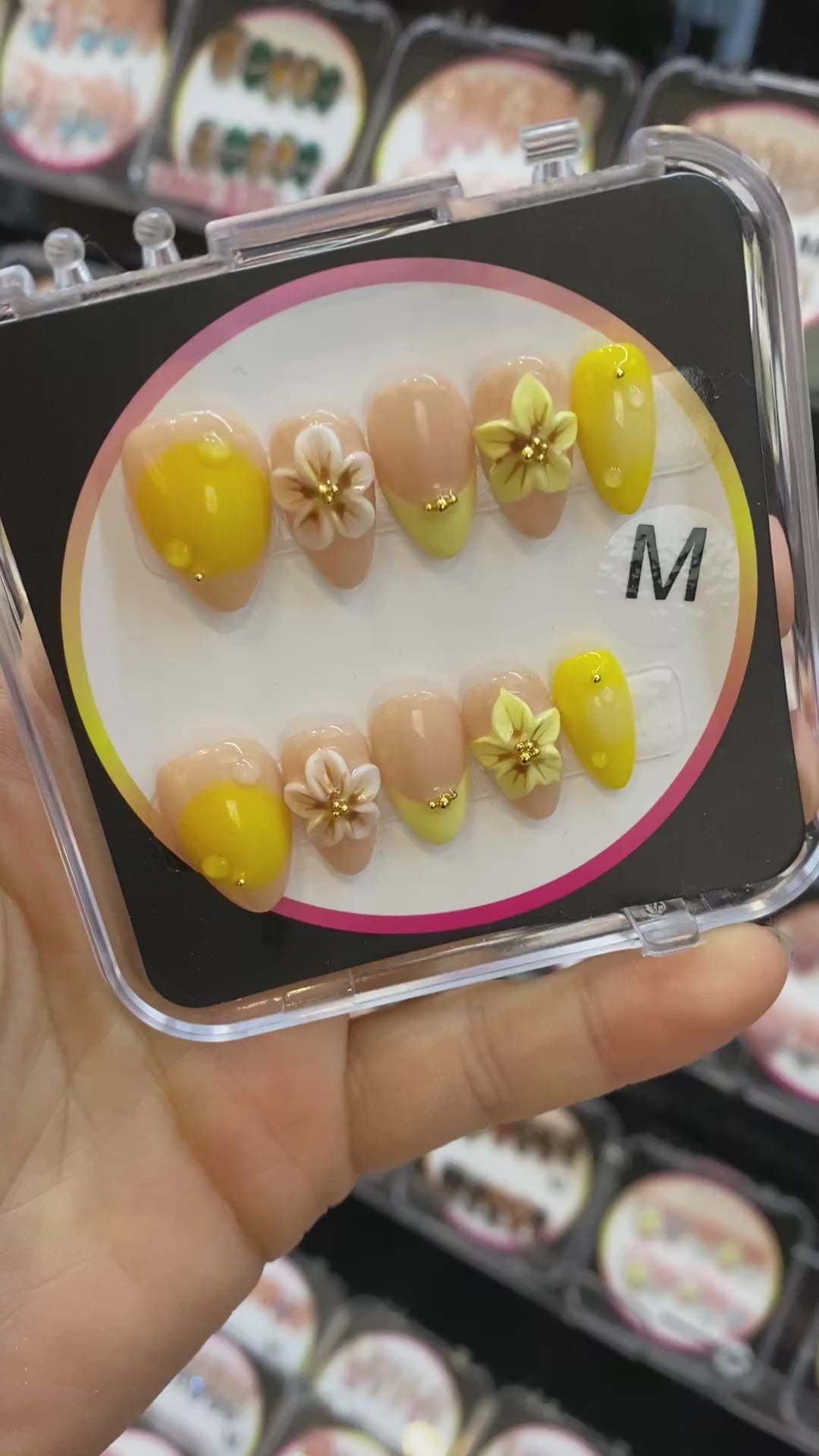 press-on nails $35     025