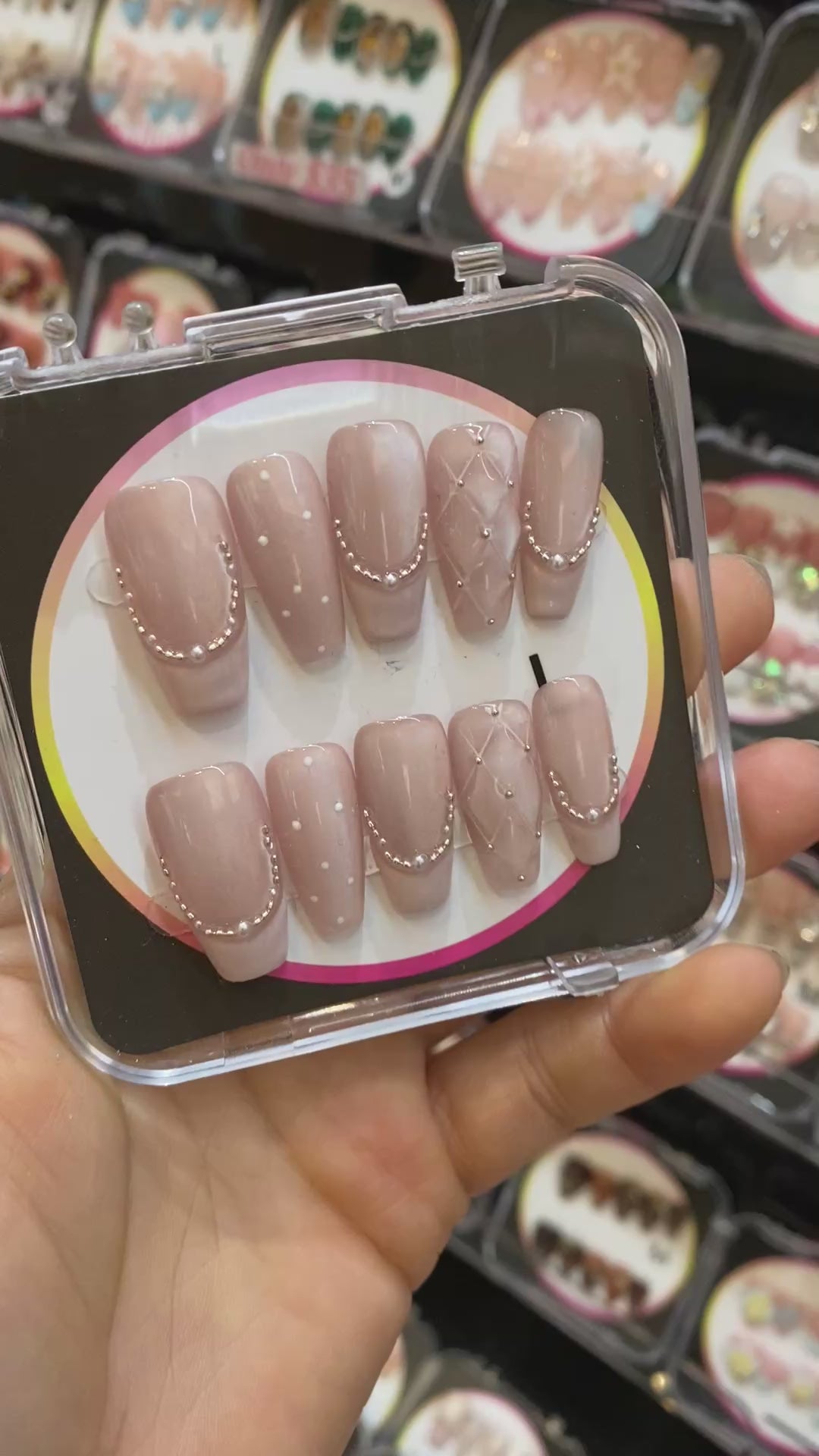 press-on nails $35     021